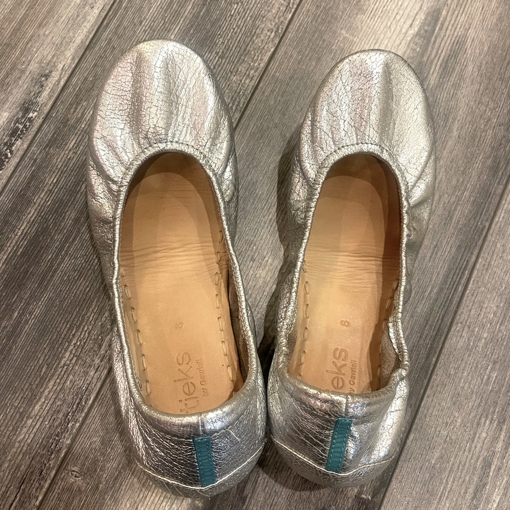 Tieks Silver Screen Ballet Flats